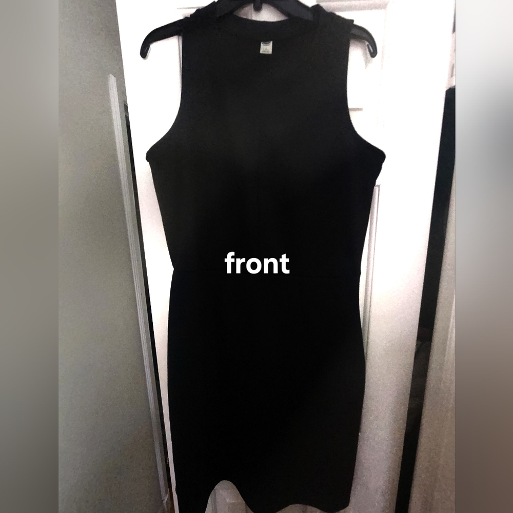 Old navy black tall large dress